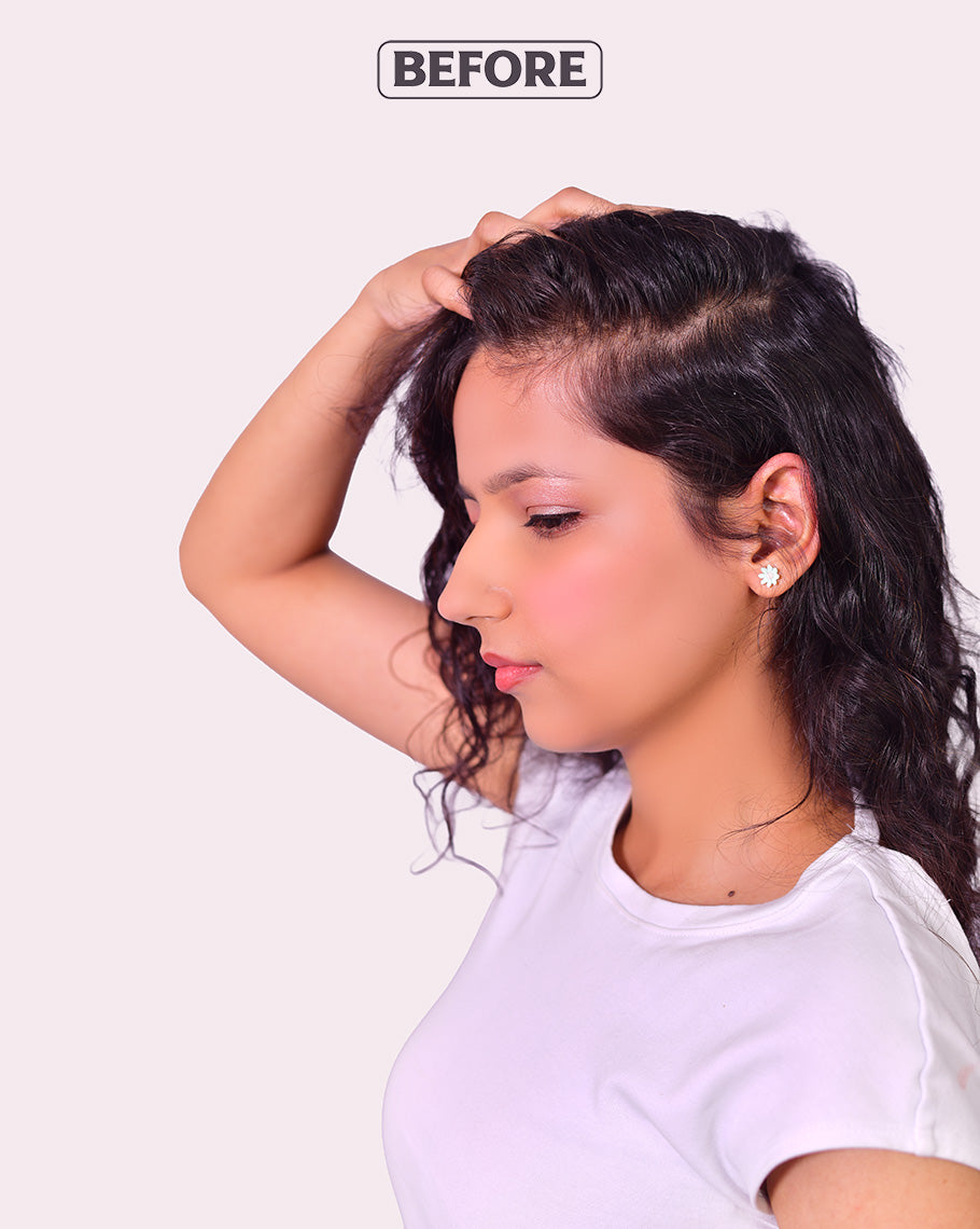 SEAMLESS WIDE COVER UP PATCH - CURLY