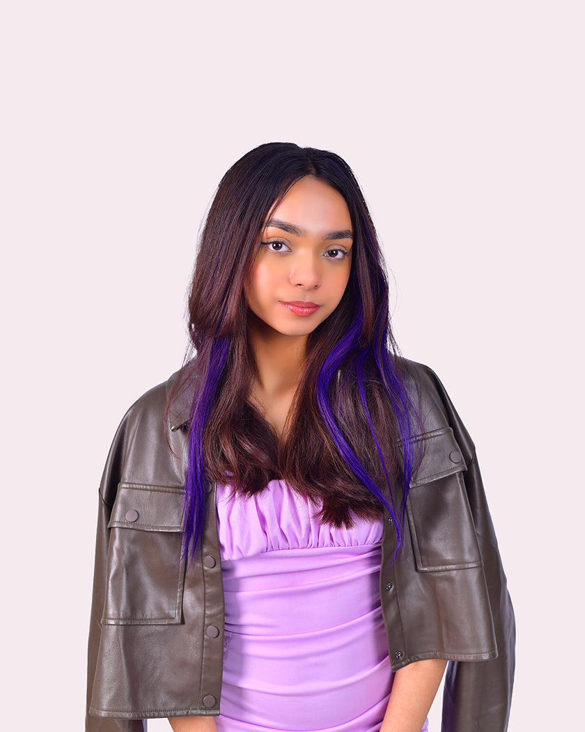 BERRY PURPLE STREAKS