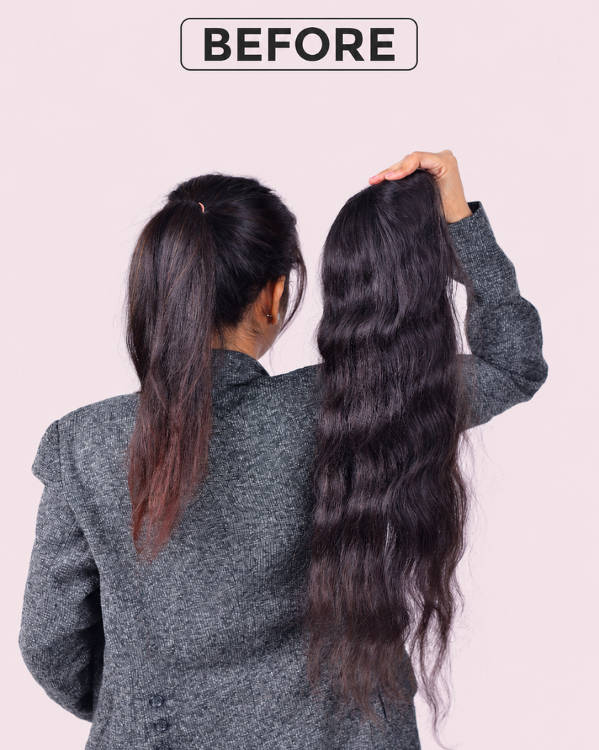 WRAP AROUND CLIP-IN PONYTAIL
