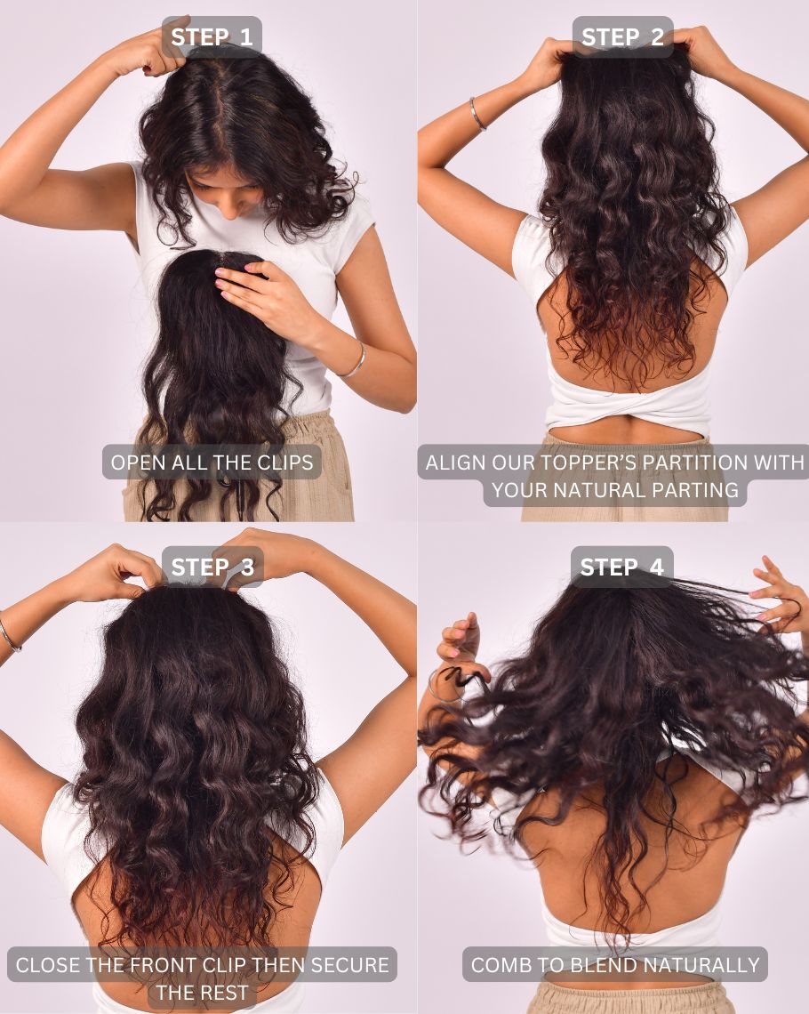 BREATHABLE LACE TOPPERS - CURLY