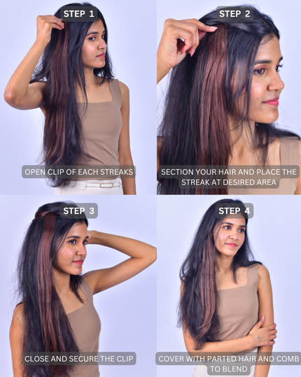 NATURAL BLACK STREAKS